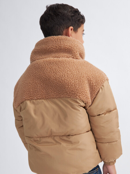 Chaqueta de abrigo Camel