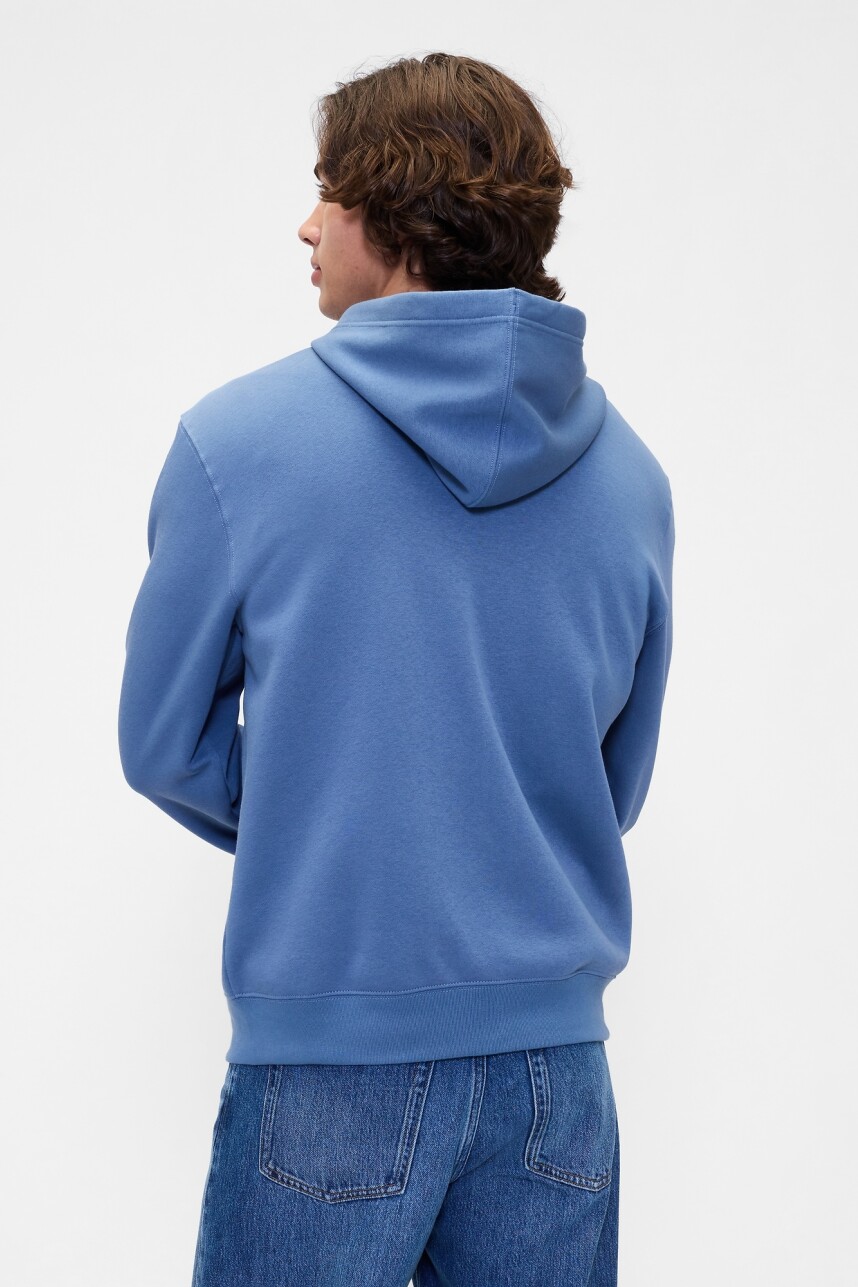 Canguro Con Cierre Logo Gap Hombre Cornflower829