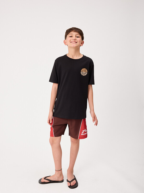 T-SHIRT REESE TEEN RUSTY Negro