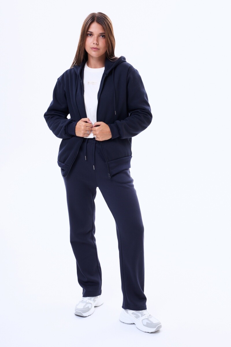 Buzo felpa Futrono Azul