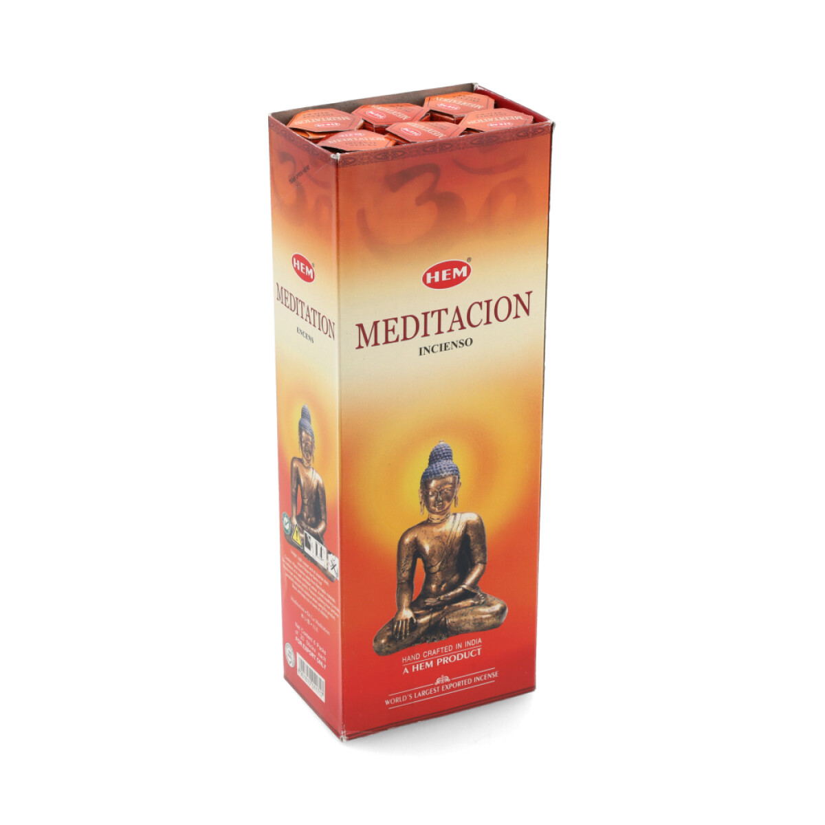 INCIENSO HEM CAJA HEXAGONAL X6 - Meditación 