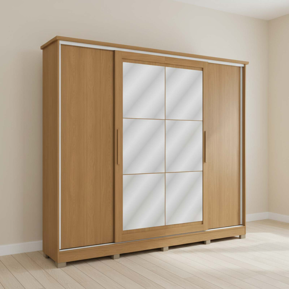 PLACARD - 4 PUERTAS MDP NATURAL-BEIGE HERITAGE 