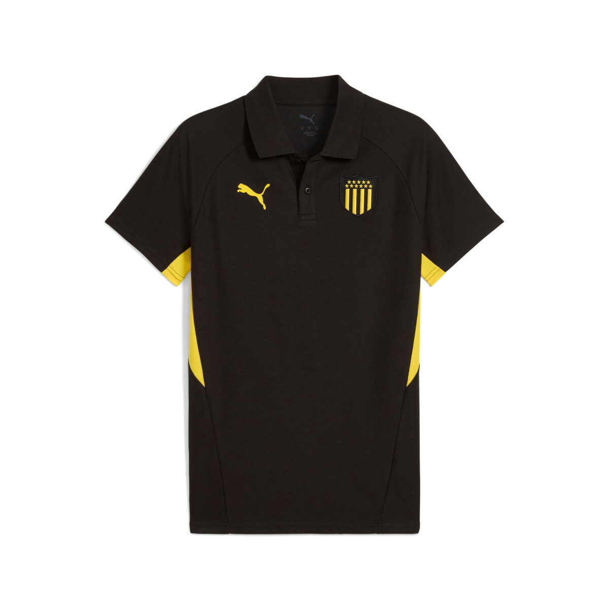 Polo Cap Evostripe de Hombre - Negro 