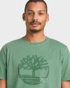 Polera Garment Dye Logo Graphic Tee Hombre A6z
