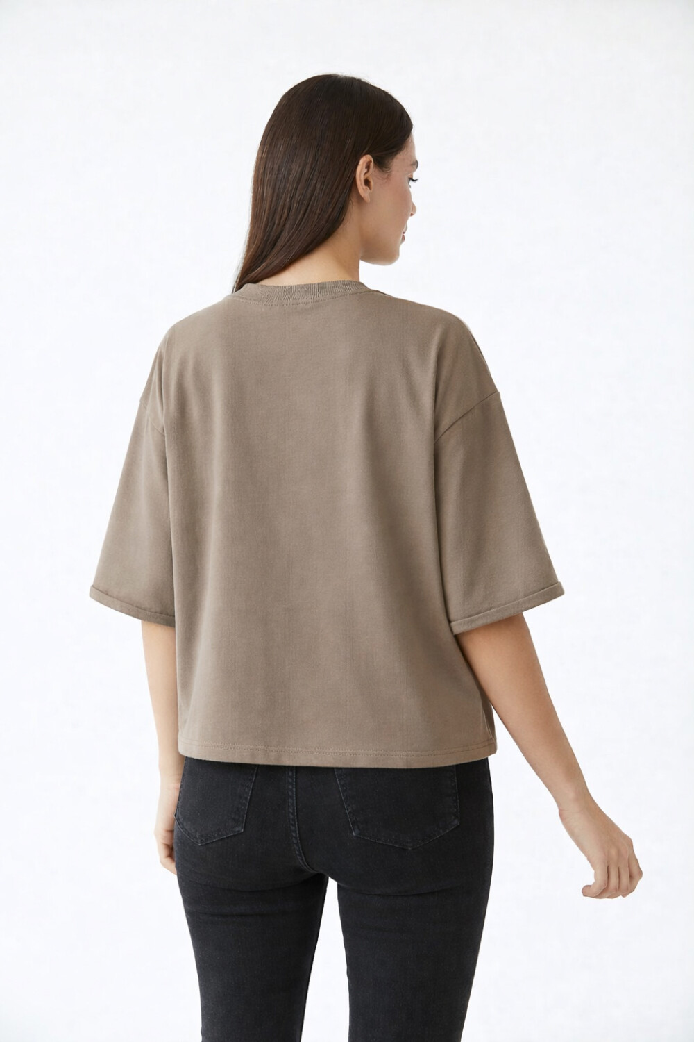 Remera Olama Taupe Claro