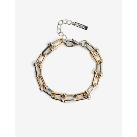 Pulsera Flexible Metal Biplating Dorado