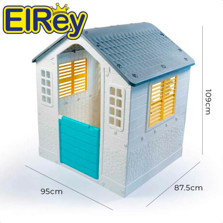 Casita Para Niños Europea Infantil 109x95x87.5 cm Dol003311