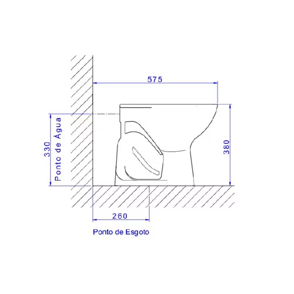 Inodoro corto Izy blanco Inodoro Corto Izy Blanco
