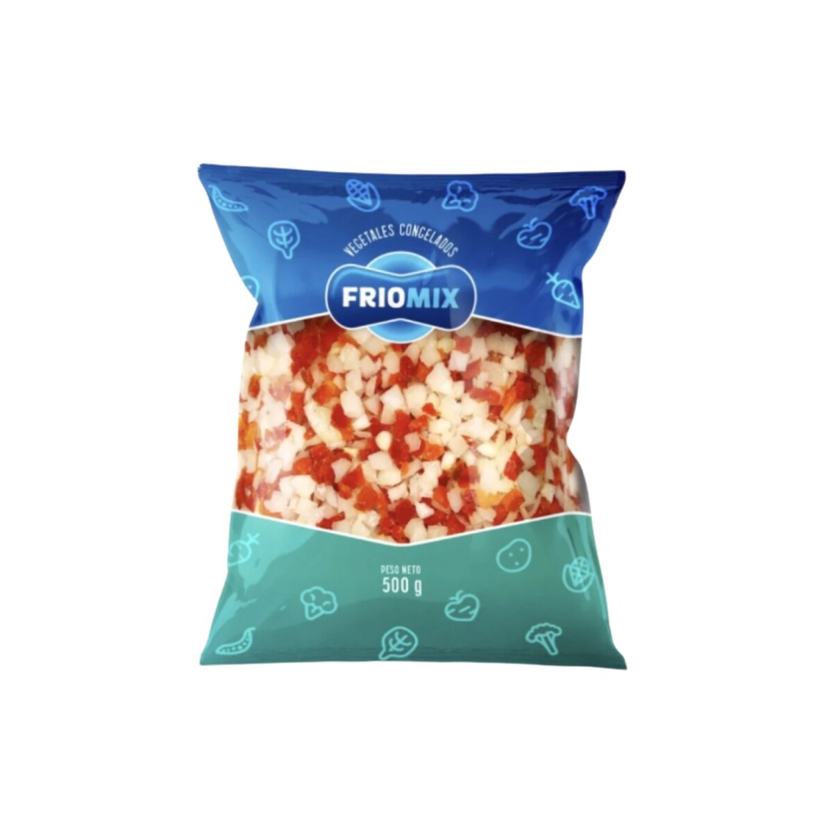Sofrito Morrón y Cebolla FRIOMIX - Paq. 500gs 