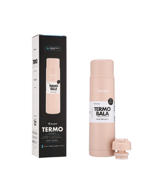 Termo Bala 750ML. Rosa
