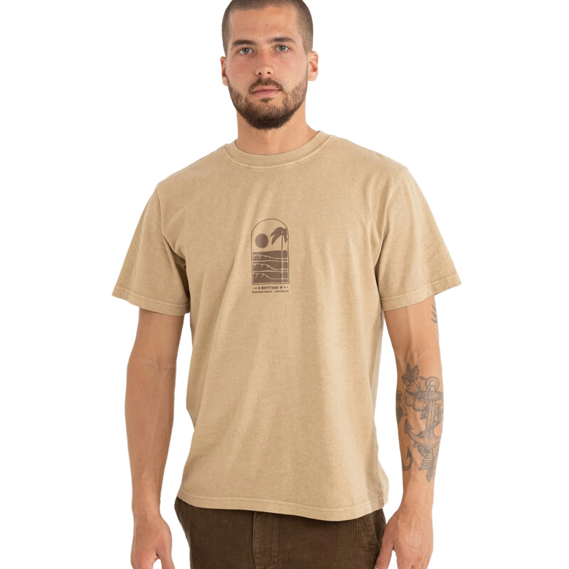 Remera Rhythm Portal Vintage - Beige Remera Rhythm Portal Vintage - Beige