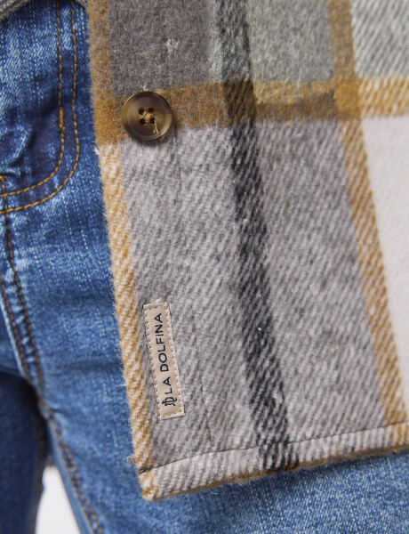 Sobrecamisa cuadros Sobrecamisa cuadros