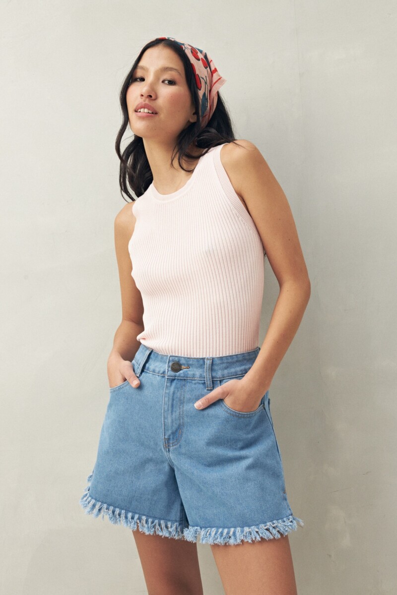 SHORT OMBRA Celeste