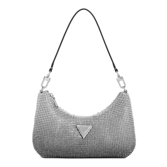 Cartera Guess Zalina Chica Plata 0