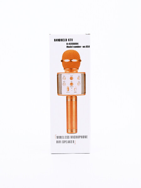 MICROFONO USB PLATEADO
