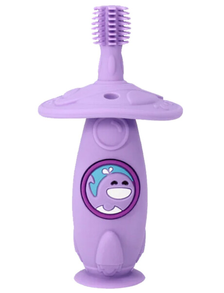 Cepillo de dientes Marcus & Marcus 360° para bebé Violeta