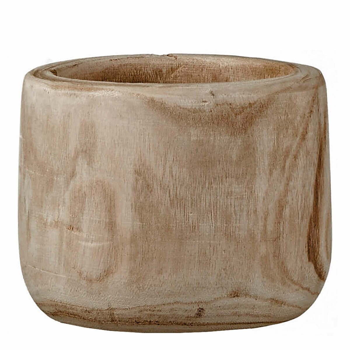 MACETA - MADERA NATURAL-BEIGE PIA 