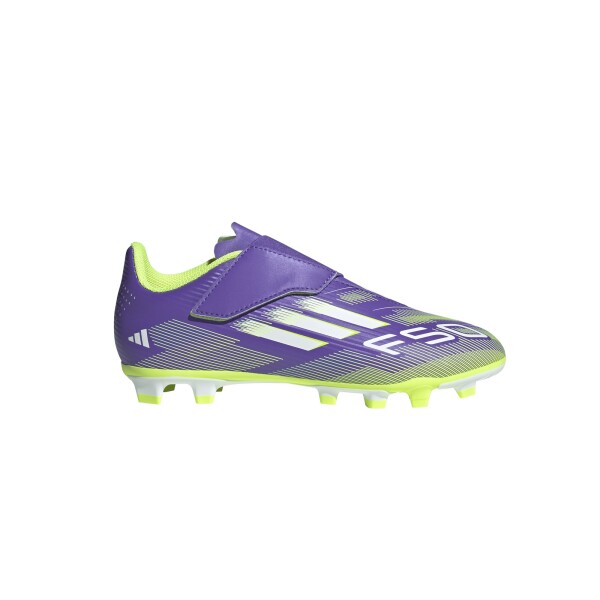 Championes adidas F50 Club FG/MG de niño Purple Rush