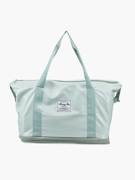 BOLSO TRIP PLEGABLE VERDE AQUA