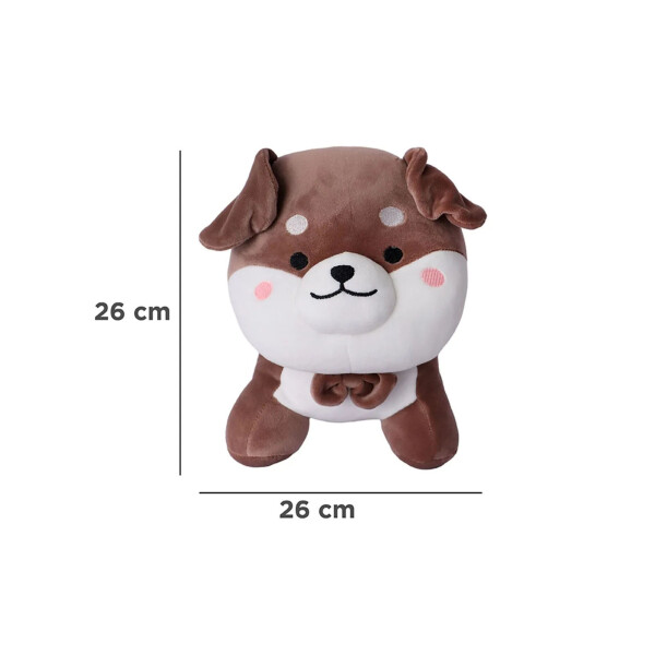 Peluche shiba marrón