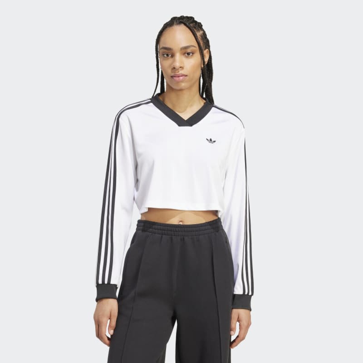 Remera Adidas Adicolor Soccer Jacquard - Blanco 