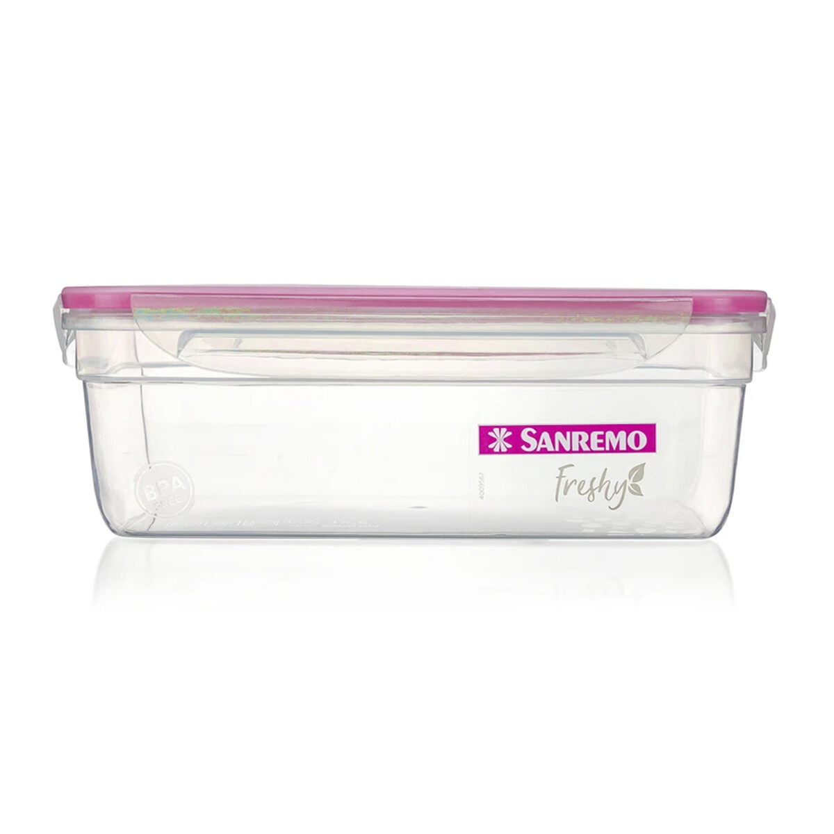 Pote con traba 2,5 Lts - ROSADO 