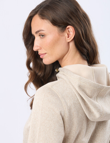 CAMPERA DE FELPA ESPECIAL Beige