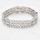Hermosa pulsera en oro 18k y brillantes. Hermosa pulsera en oro 18k y brillantes.