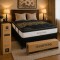Sommier 2 plazas HAMPTONS Hybrid Iridium Negro