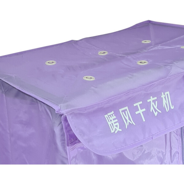 Seca Ropas De Bolsa Secador Colgar Ropa Secarropa 15kg Variante Color Violeta Con Ruedas