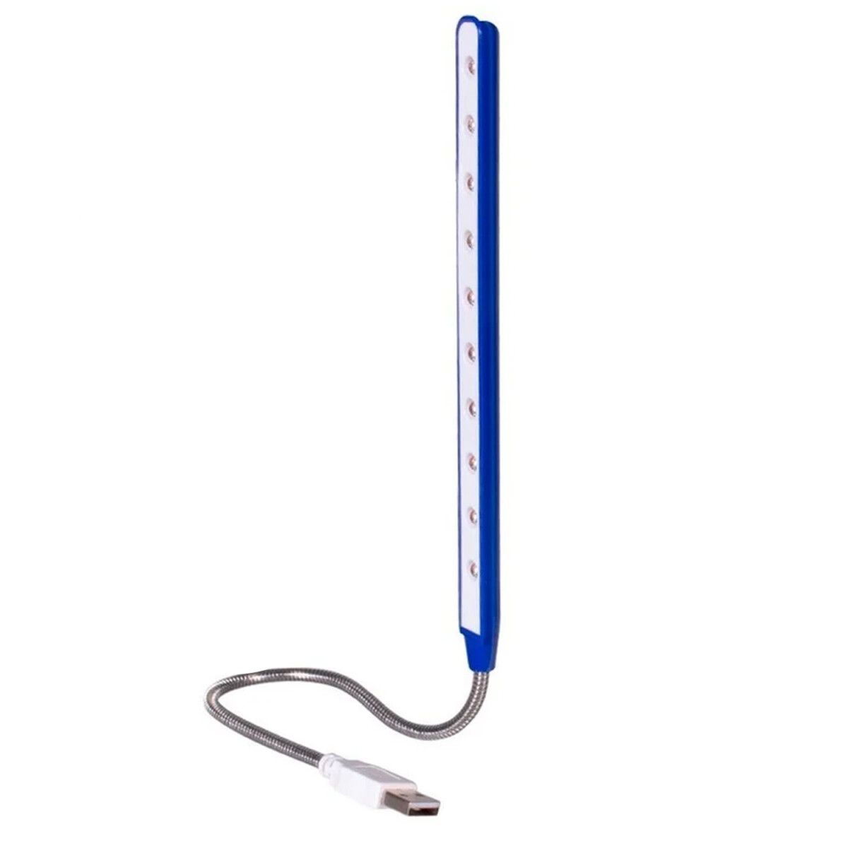 Linterna Luz Led Flexible Usb Para Notebook Laptop Pc Compu - Variante Color Azul 