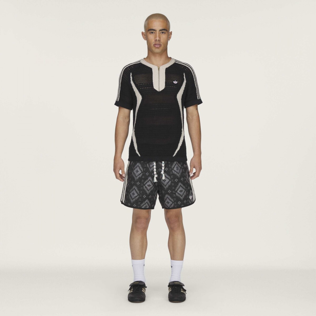Short Adidas CLOT Heritage Print by Edison Chen - Gris 
