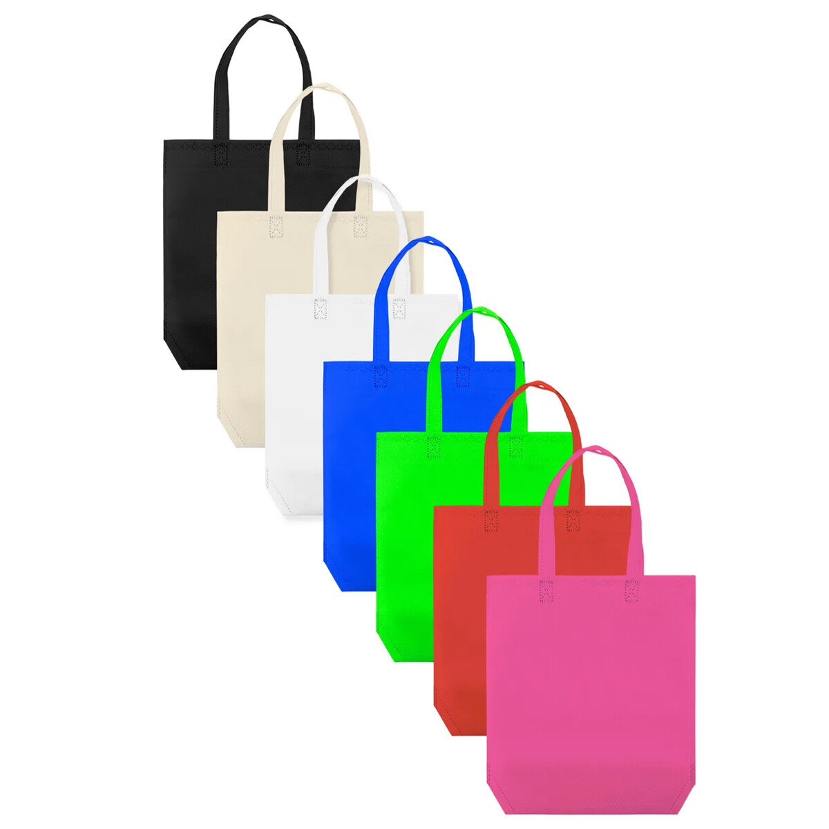 Bolsa TNT reforzada con fuelle 35x46x12cm - Bolsa Tnt Reforzada Con Fuelle 35x46x12cm 