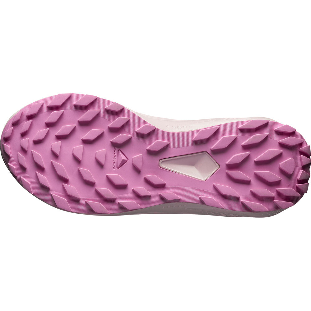 Zapatillas Trail Running Alphaglide Mujer Beige/pink