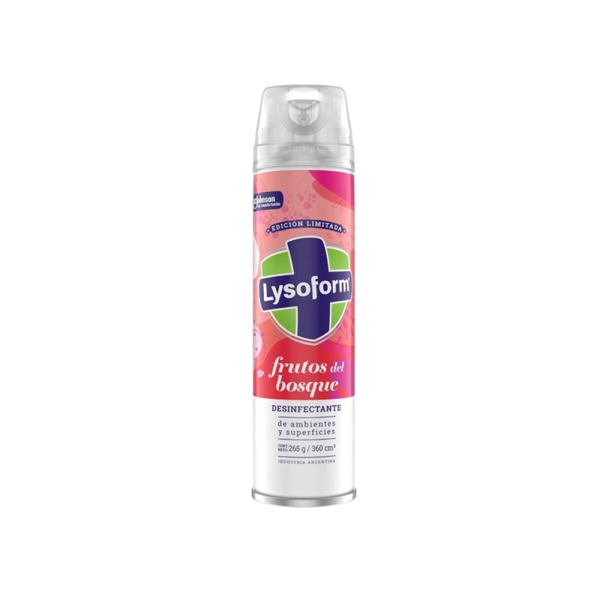 Lysoform Aerosol Frutos Del Bosque 360 Ml. 
