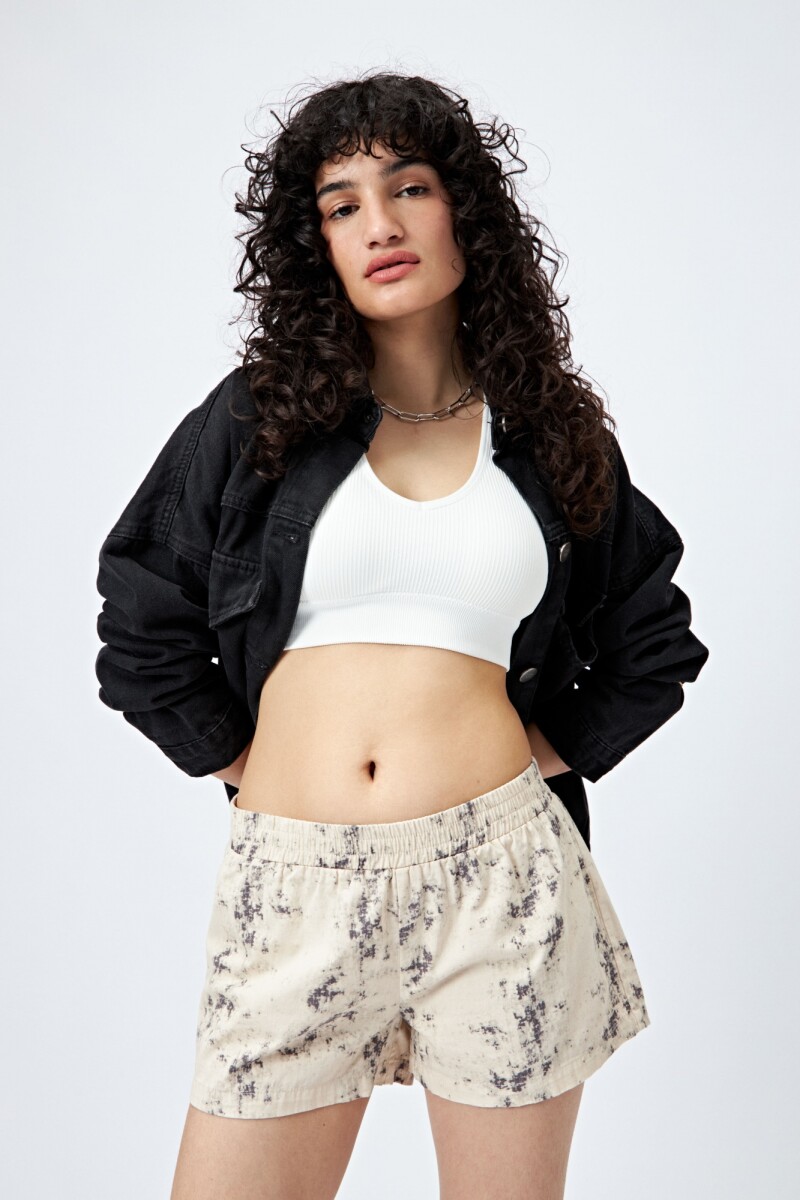 SHORT UMIRO Gris Claro