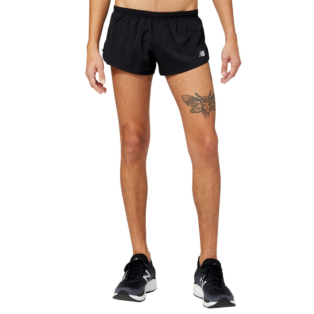 Short New Balance de hombre - Accelerate 3" - MS23243BK - BLACK 