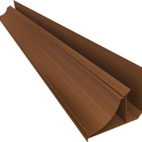 Terminacion Moldura Nobre Corniza Cielorraso de PVC 6mts Marron Terminacion Moldura Nobre Corniza Cielorraso de PVC 6mts Marron
