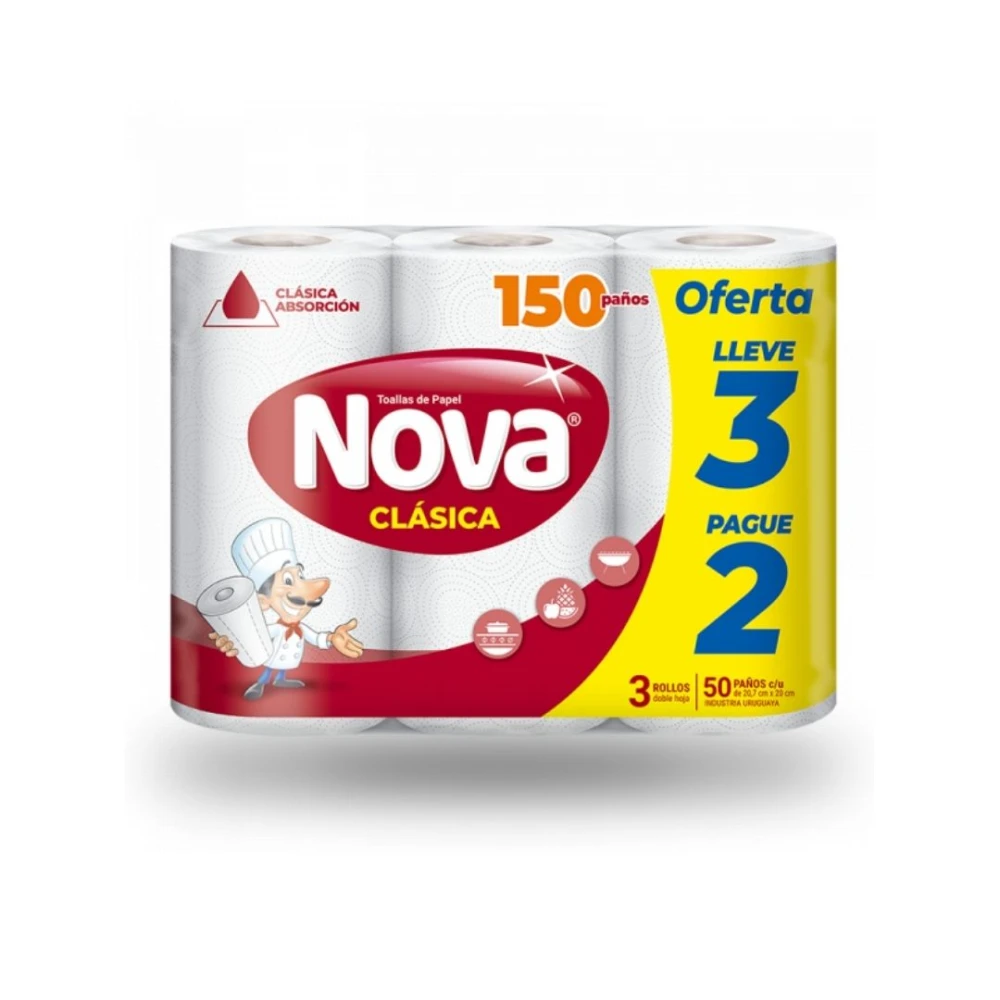 SERVILLETAS PAPEL ROLLO X3 Servilletas Papel Rollo X3