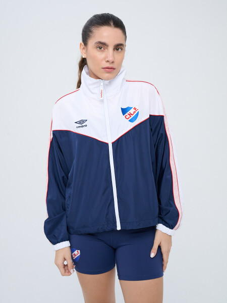 Campera Sky Nacional Mujer Azul Marino, Blanco
