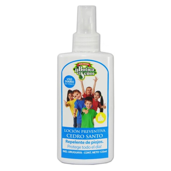 Loción Preventiva Piojicida Cedro Santo - Botica Del Señor Loción Preventiva Piojicida Cedro Santo - Botica Del Señor