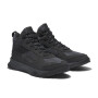 Botas Mid Lace Up Waterproof Hiking Hombre Jet Black