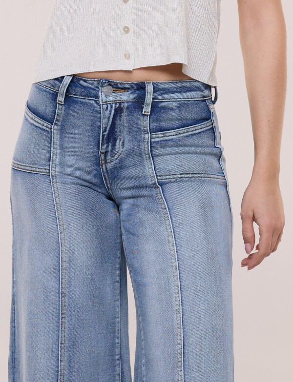 Jean Pespunte Wide Leg JEAN