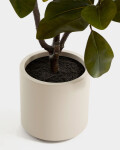 Árbol artificial Magnolia con maceta blanca 160 cm Árbol artificial Magnolia con maceta blanca 160 cm
