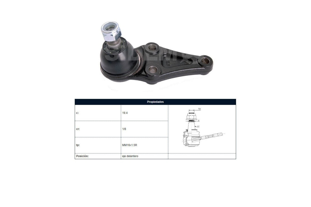 Rotula Del Mitsubishi L200 07-25 Der/Izq Rotula Del Mitsubishi L200 07-25 Der/Izq