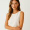 Tops Vexil Marfil / Off White