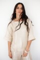 BLUSA LINO GLOW BEIGE