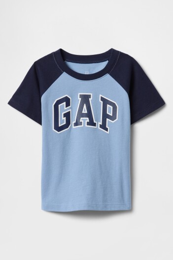 Remera Logo Gap Toddler Niño Blue Suede