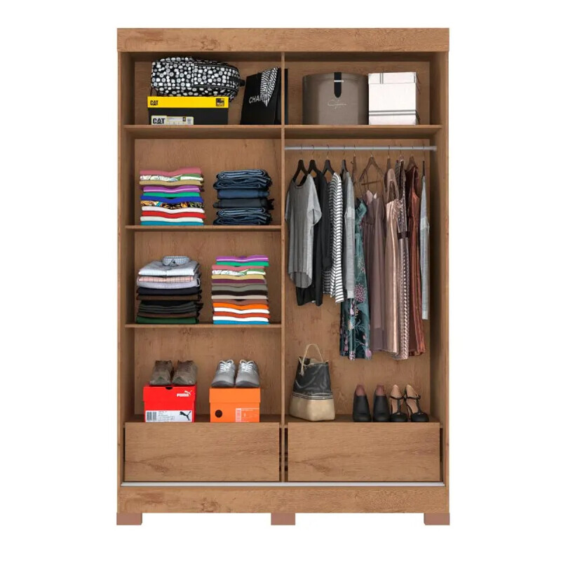 PLACARD DVN TURIM 2 Ptas Corredizas c/Espejo Nat-Off White N/A