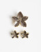 Broches Sets Flores Sets De Broches - Marron Chocolate